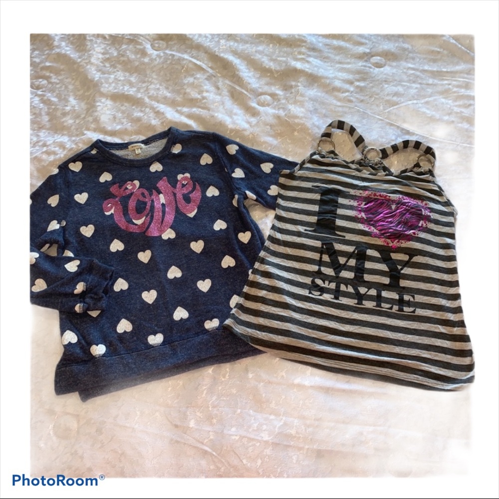 👛👛Big girls top bundle s L (14) long sleeve